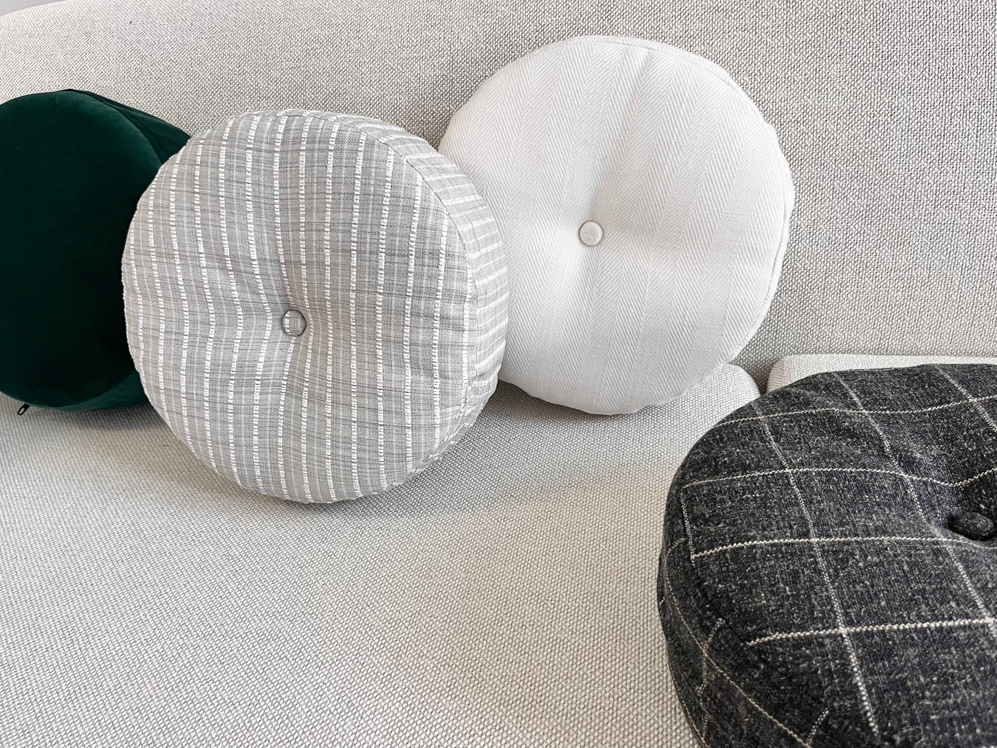 12” Round Pillow -Dundee
