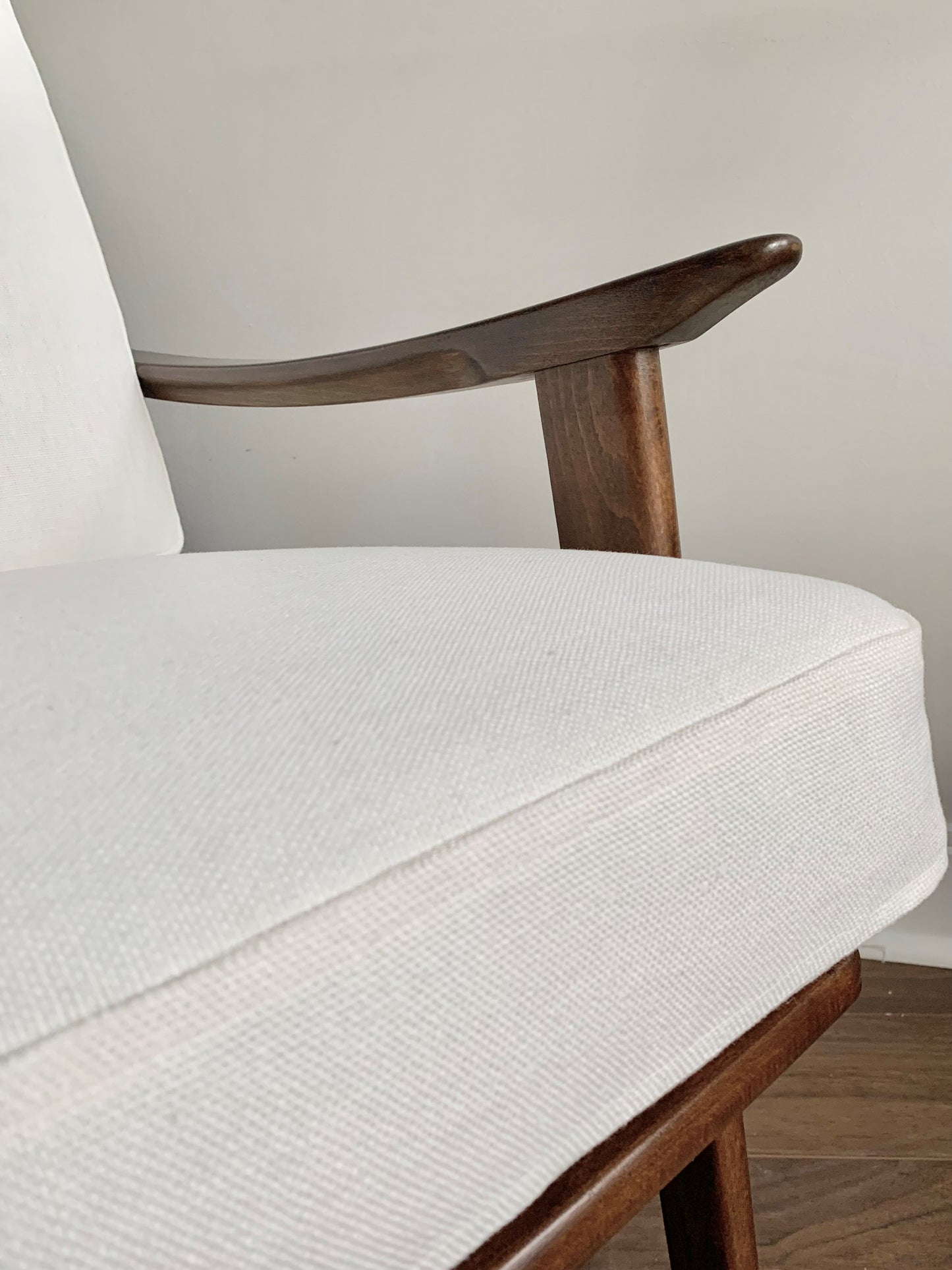 Custom replacement chair cushions for vintage furniture