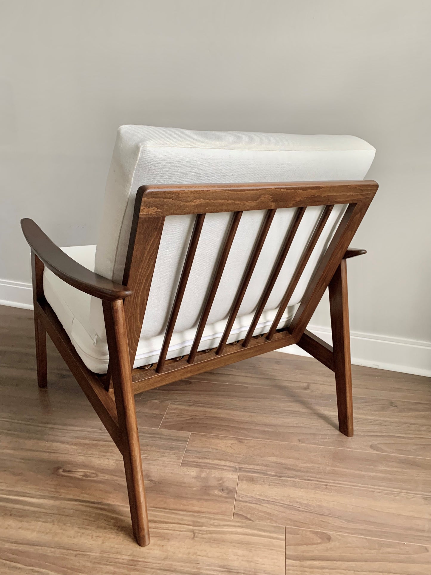 Custom replacement chair cushions for vintage furniture