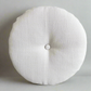12” Round Pillow - Herringbone Cream