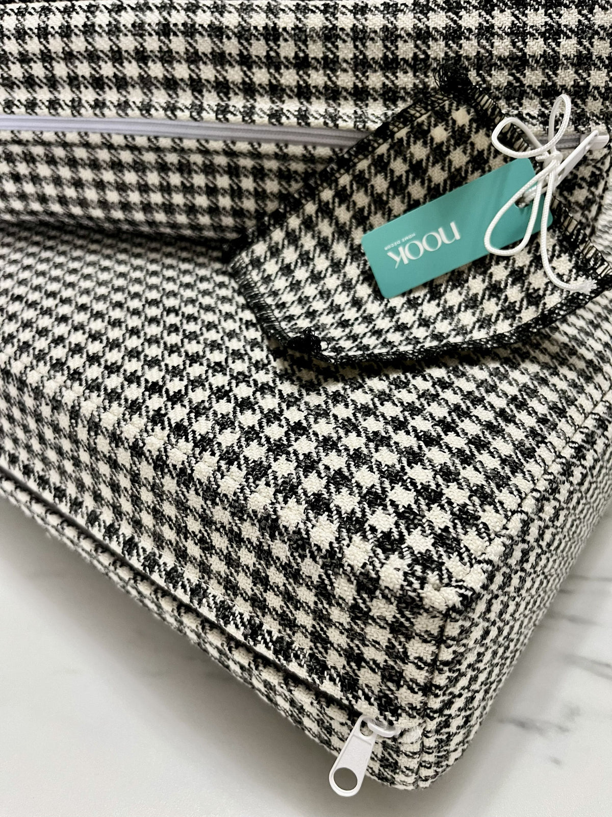 Houndstooth Check Replacement Cushions