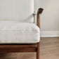 Custom replacement chair cushions for vintage furniture